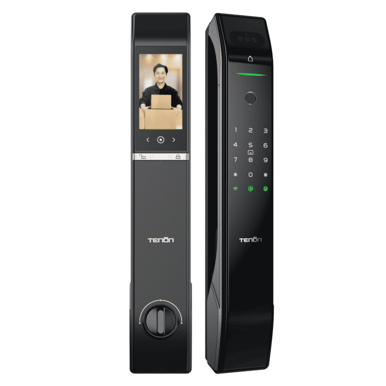 Khóa Cửa Gỗ TENON D7 PRO – CAMERA HD ĐÀM THOẠI 2 CHIỀU, GIÁM SÁT TỪ XA